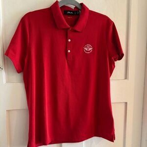NWT US Amateur Ralph Lauren RLX Polo Shirt Women's Sz L Olympic Club